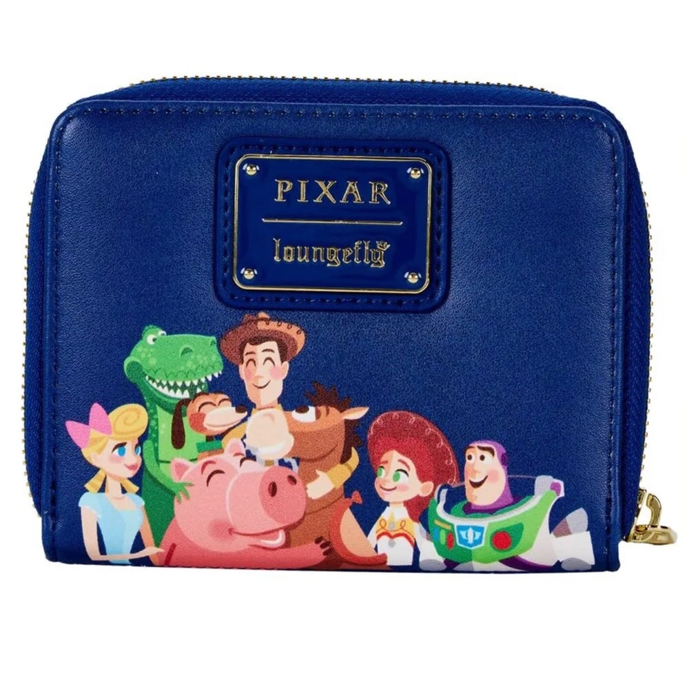 Loungefly Toy Story Woody & Bo Peep Ferris Wheel Zip-Around Wallet BJ